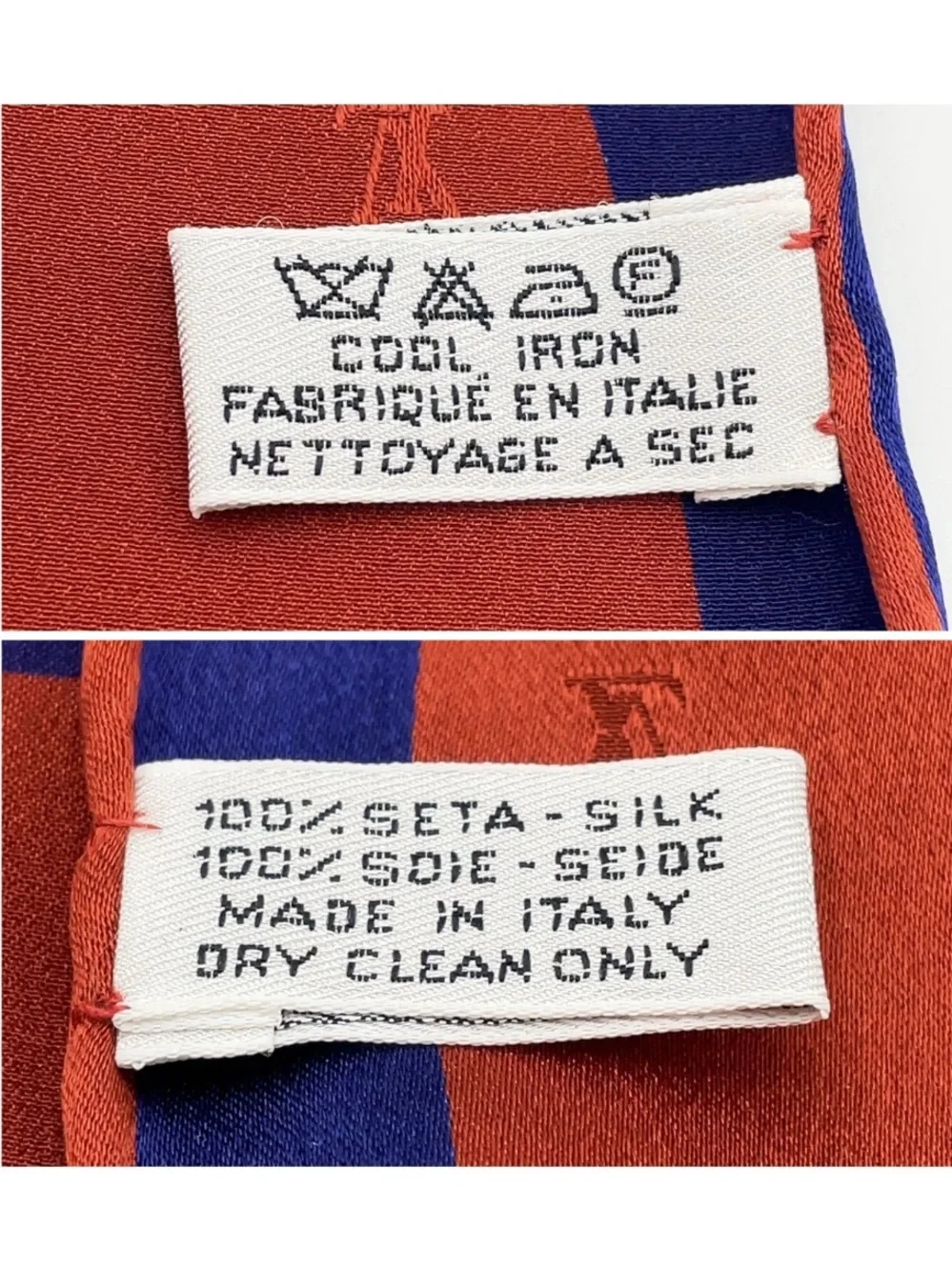 Signed Louis Vuitton Carré 90 Chemin Fusin André Putman Silk Scarf